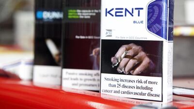 Graphic images on cigarette packages are one strategy intended to deter smokers. Silvia Razgova / The National