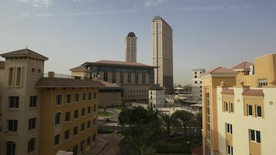 The Dubai Healthcare City, on the green line of the Dubai Metro train. Jeffrey E Biteng / The National