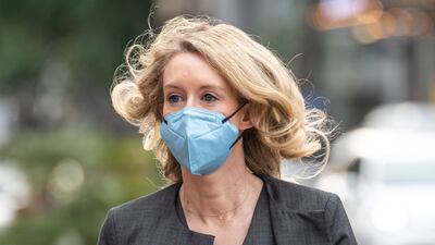 Elizabeth Holmes faces 11 total charges. Bloomberg