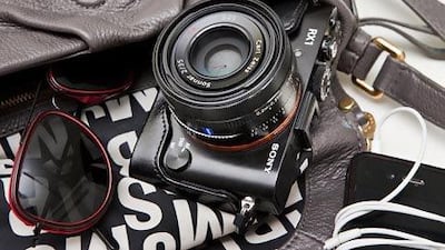 The Sony DSC-RX1 is priced at Dh12,999. Antonie Robertson / The National