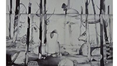 Asal Fallah's My World. Courtesy Pro Art UAE and Asal Fallah My World