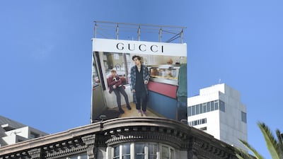 2. Gucci, most searched for in 13 countries. Getty Images