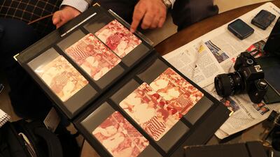 Shaukat shows old photos of Dubai and Abu Dhabi.