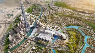 Meydan One will be a leisure, residential and hospitality destination, including a 1200m ski slope. Courtesy The Meydan City Corporation