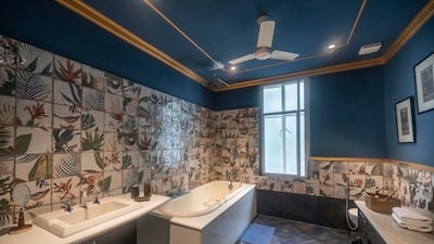 Many of the 200-year-old property's original decorative features have been maintained