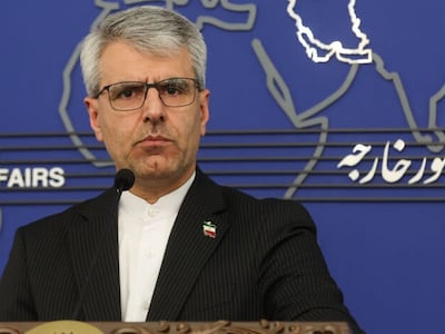 Iran's Foreign Ministry spokesman Esmaeil Baqaei. Photo: Irna