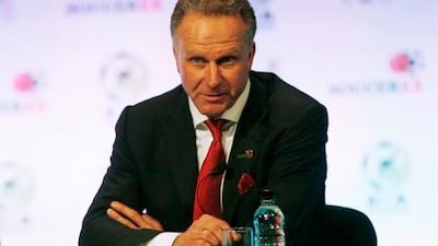 Bayern Munich chief executive Karl-Heinz Rummenigge.
