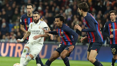 Jules Kounde 7 - Did well to come across and stop Modric shooting on target after just 25 seconds. Found it difficult against Camavinga too. EPA