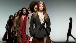 Dubai Fashion Week kicked off on Sunday with a show by Alberta Ferretti. Photo: Dubai Fashion Week