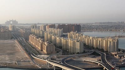 More projects on Dubai’s Palm Jumeirah are being completed after delays caused by the global financial crisis. Pawan Singh / The National