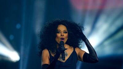 Singer Diana Ross performs at the American Music Awards. Mario Anzuoni / Reuters