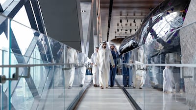 Sheikh Mohammed bin Rashid, Vice President and Ruler of Dubai, visits the One&Only One Za’abeel resort on January 18. All photos: Dubai Media Office