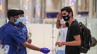 Passengers from Beirut expressed their appreciation for the gesture. Courtesy: Dubai Customs