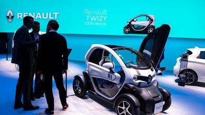 The royal fleet of cars now includes a Renault Twizy. Getty Images