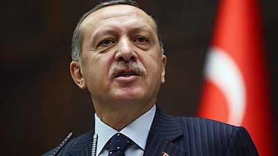 Mr Erdogan said for the first time that Syria's president, Bashar Al Assad, should step down.