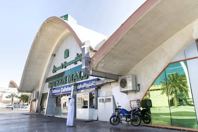 Al Bateen Mall was previously a bus station. Reem Mohammed / The National