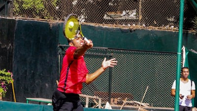 Karim-Mohamed Maamoun in action.