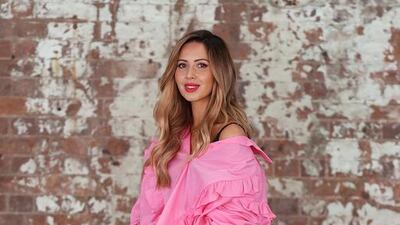 Jasmin Howell wearing Parosh via Farfetch pants, Storets top, Balenciaga shoes & Gucci bag. Brendon Thorne / Getty Images