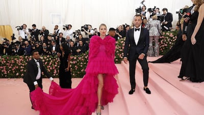 Model Doutzen Kroes arrives at the 2019 Met Gala in New York on May 6. EPA