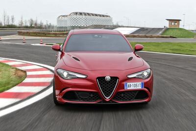 Alfa Romeo Giulia Quadrifoglio. Courtesy Alfa Romeo Automobiles SpA