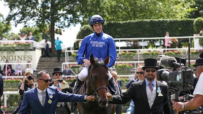 Godolphin’s Blue Point galloped to victory and claimed the Diamond Jubilee Stakes (Group 1) title.