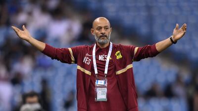 Nuno Espirito Santo parted ways with Saudi champions Al Ittihad on Wednesday following a poor run of results. Getty Images