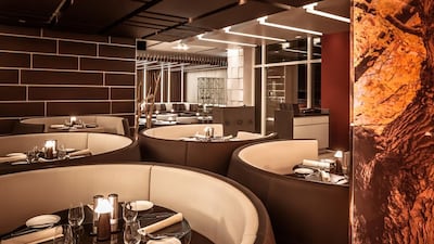 The interior of BOA Steakhouse in Abu Dhabi. Courtesy BOA Steakhouse
