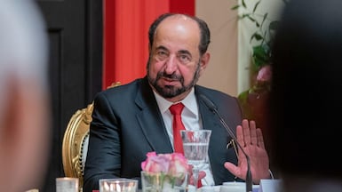 Sheikh Dr Sultan bin Muhammad Al Qasimi is a prolific writer, having penned a series of memoirs, academic studies, novels, poetry collections and plays. Photo: Sharjah Media Corporation