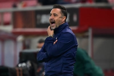 Everton's approach to make Vitor Pereira their next manager has not gone down well with supporters. AFP