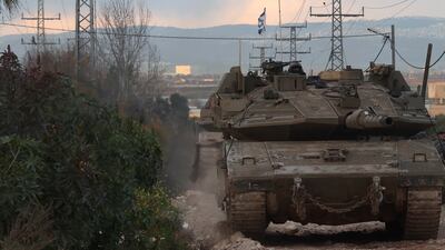 It's the first time tanks have operated in the Palestinian territory since the end of the second intifada in 2005. EPA