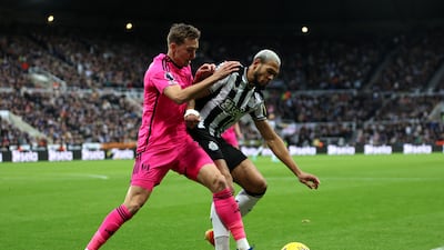 Difficult day up against the livewire Gordon. Subbed after an hour. Getty Images