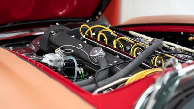 Zagato engine bay. Courtesy Aston Martin