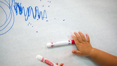 Parents are being urged to ask nurseries for their licences to help tackle those operating illegally. Amy Leang / The National