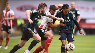 Stuart Dallas – 8. Created a chance for himself with a lovely interchange of passes with Harrison, but his shot was saved by Ramsdale. Popped up all over the field. AFP
