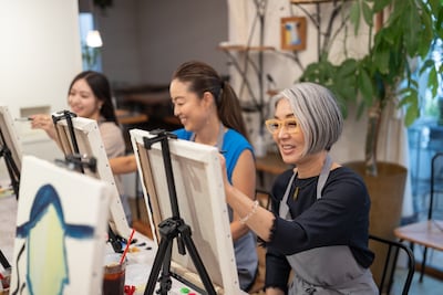 Make time for hobbies you love or learn a new skill to break away from instant-gratification habits. Getty Images
