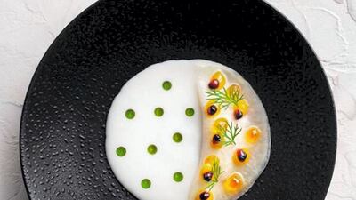 A perfectly plated dish at Mahonia Bahrain.