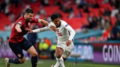 Ondrej Celustka 7 - Looked the better of the two centre-backs and the Czech Republic defence seemed to settle down in the second half after a shaky opening. Passed the ball well out to transition moves. AP