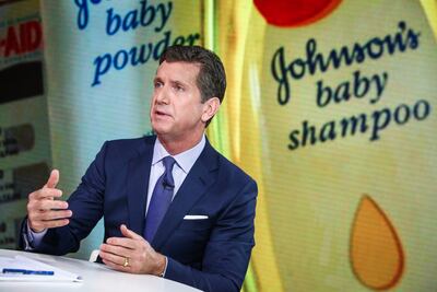J&J chief executive Alex Gorsky said the decision to separate the consumer division had nothing to do with the lawsuits that claim the company's talc-based baby powder caused cancer. Bloomberg