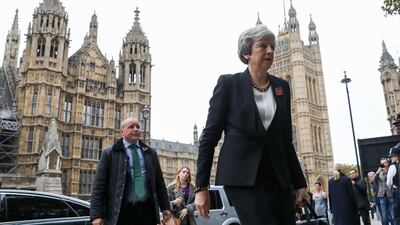 British Eurosceptics fear Mrs May is planning to give too much ground to the EU. Bloomberg
