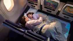 Relax Row by United Airlines is scheduled to be rolled out in 2027. Photo: United Airlines