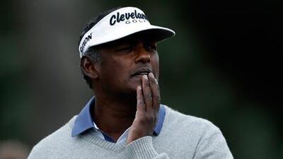 Vijay Singh is facing a ban from golf.
