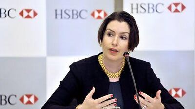 Francesca McDonagh is the regional head of retail banking and wealth management at HSBC Mena. Charles Crowell for The National