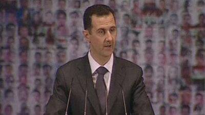 Bashar Al Assad, the Syrian president, makes his first public speech in seven months in Damascus today.