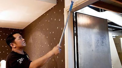 Menard Valdez Olarte wallpapers at The One. Fatima Al Marzooqi / The National