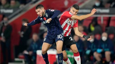Emiliano Buendia: 5- The playmaker struggled to get on the ball in the opening half and although he began to grow into the game, he was taken off in the second half with a slight injury concern. AP