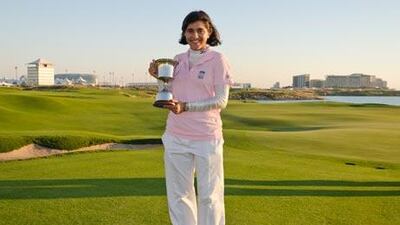 Sana Tufail plays off a plus one handicap.