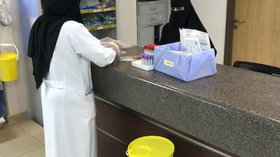 Mina Emergency Hospital is one of the largest hospitals of the holy sites to receive pilgrims. Balquees Basalom / The National