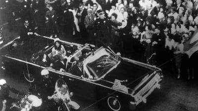 President John F. Kennedy was killed on November 22, 1963.(Warren Commission via AP)