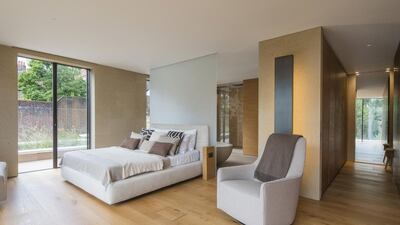 The property has been designed on an inclining site over five levels. Courtesy Savills and TK International