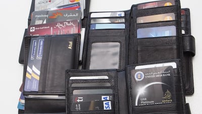 According to a recent Compareit4me.com survey, about two-thirds of credit card holders are unaware of their card’s interest rate. Jaime Puebla / The National